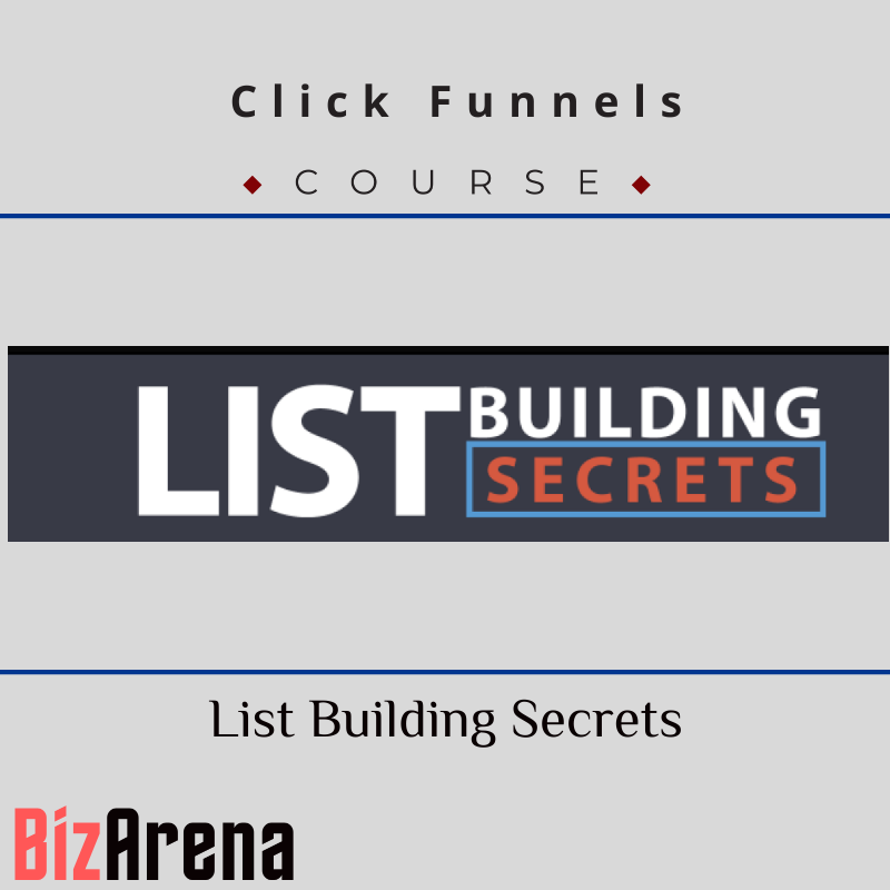 an image of ClickFunnels - List Building Secrets 