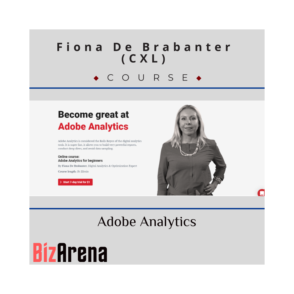 Fiona De Brabanter (CXL) - Adobe Analytics
