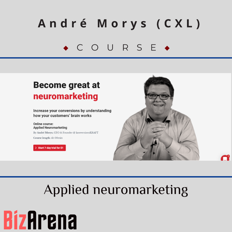 an image of Andr? Morys (CXL) - Applied neuromarketing 