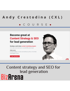 Andy Crestodina - CXL - Content strategy and SEO for lead generation