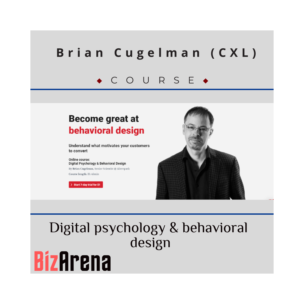 Brian Cugelman - CXL - Digital psychology &behavioral design