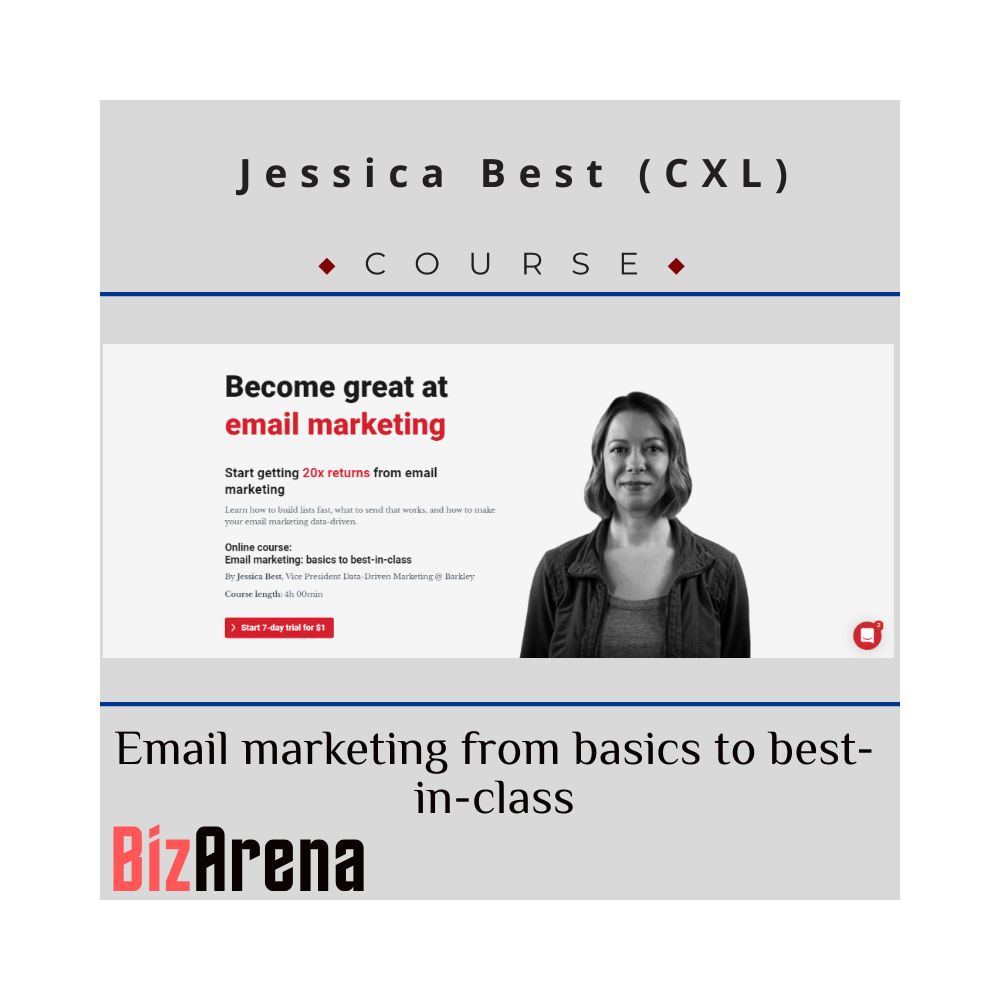 Jessica Best (CXL) - Email marketing from basics to best-in-class