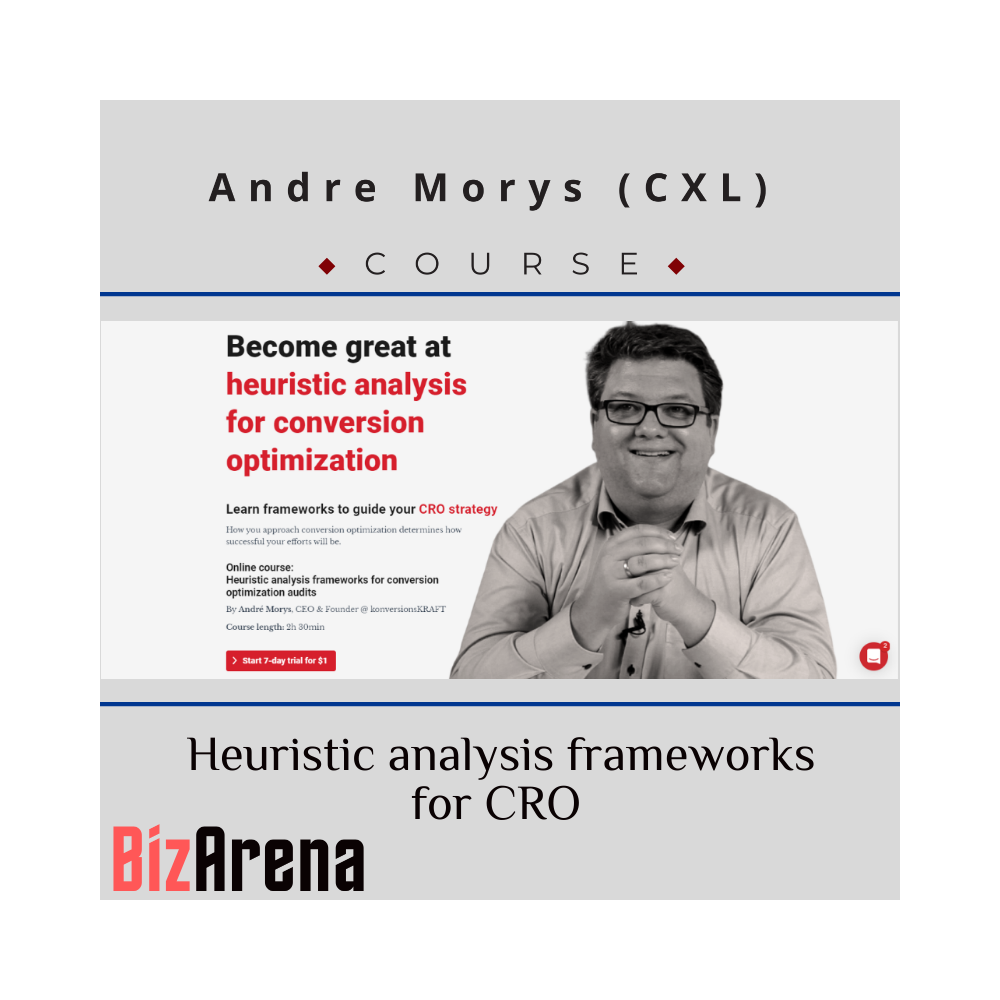 Andre Morys (CXL) - Heuristic analysis frameworks for CRO