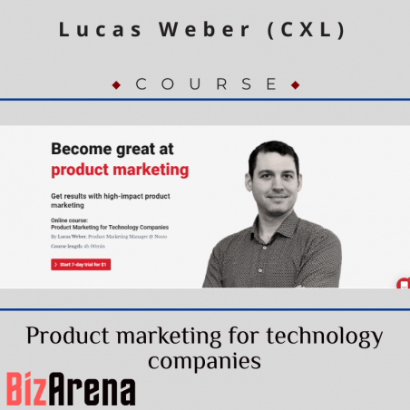 an image of Lucas Weber (CXL) - Product marketing for technology companies 
