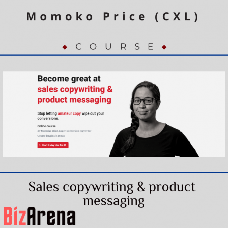 an image of Momoko Price - CXL - Sales copywriting & product messaging 