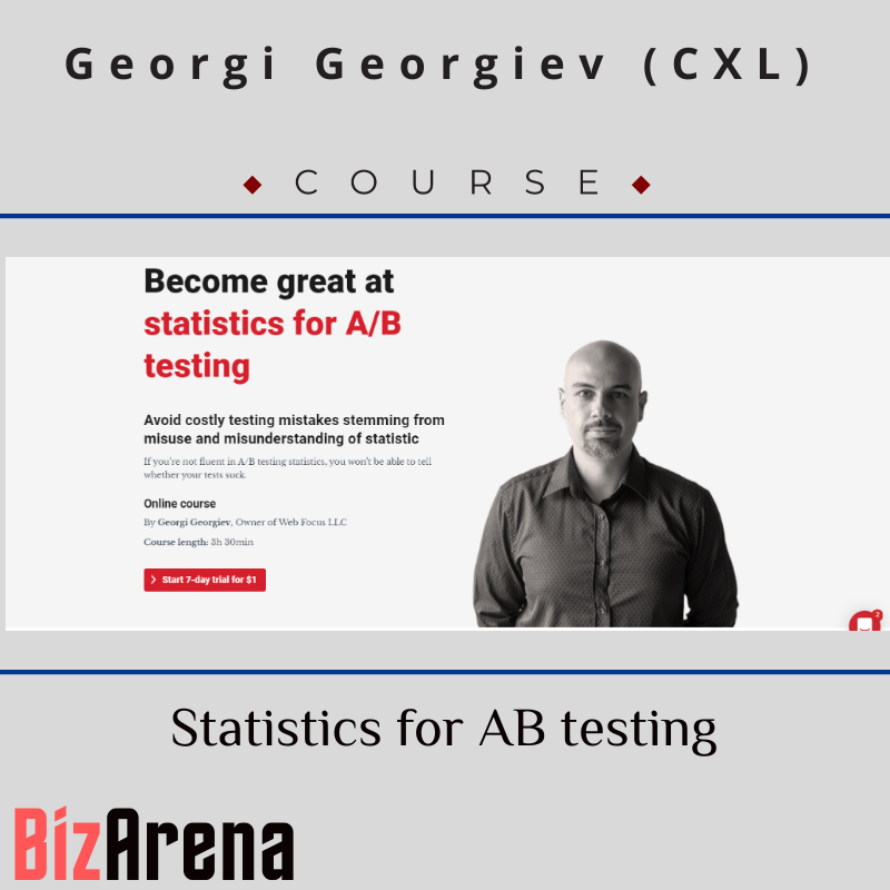 Georgi Georgiev - CXL - Statistics for AB testing