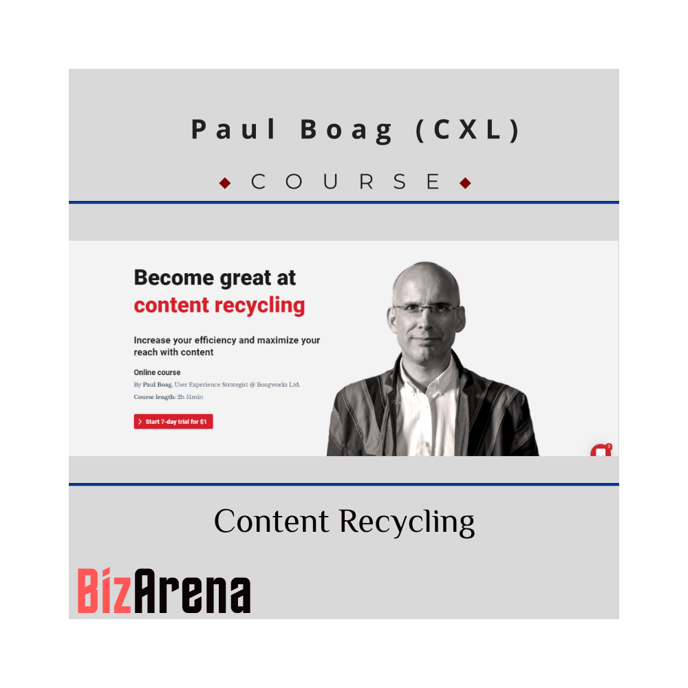 Paul Boag - CXL - Content Recycling