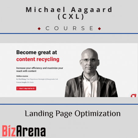 an image of Michael Aagaard - CXL - Landing Page Optimization 