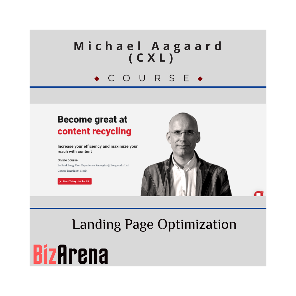 Michael Aagaard - CXL - Landing Page Optimization