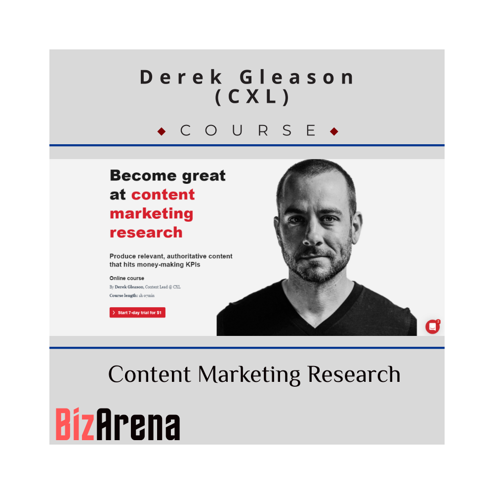 Derek Gleason - CXL - Content Marketing Research