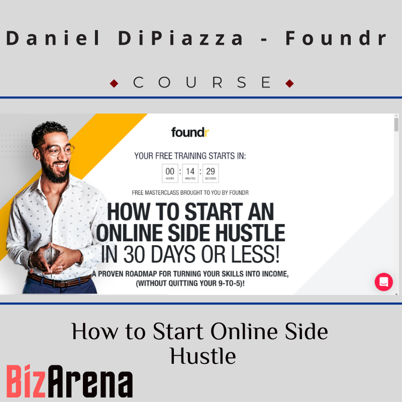 an image of Daniel DiPiazza - Foundr - How to Start Online Side Hustle 