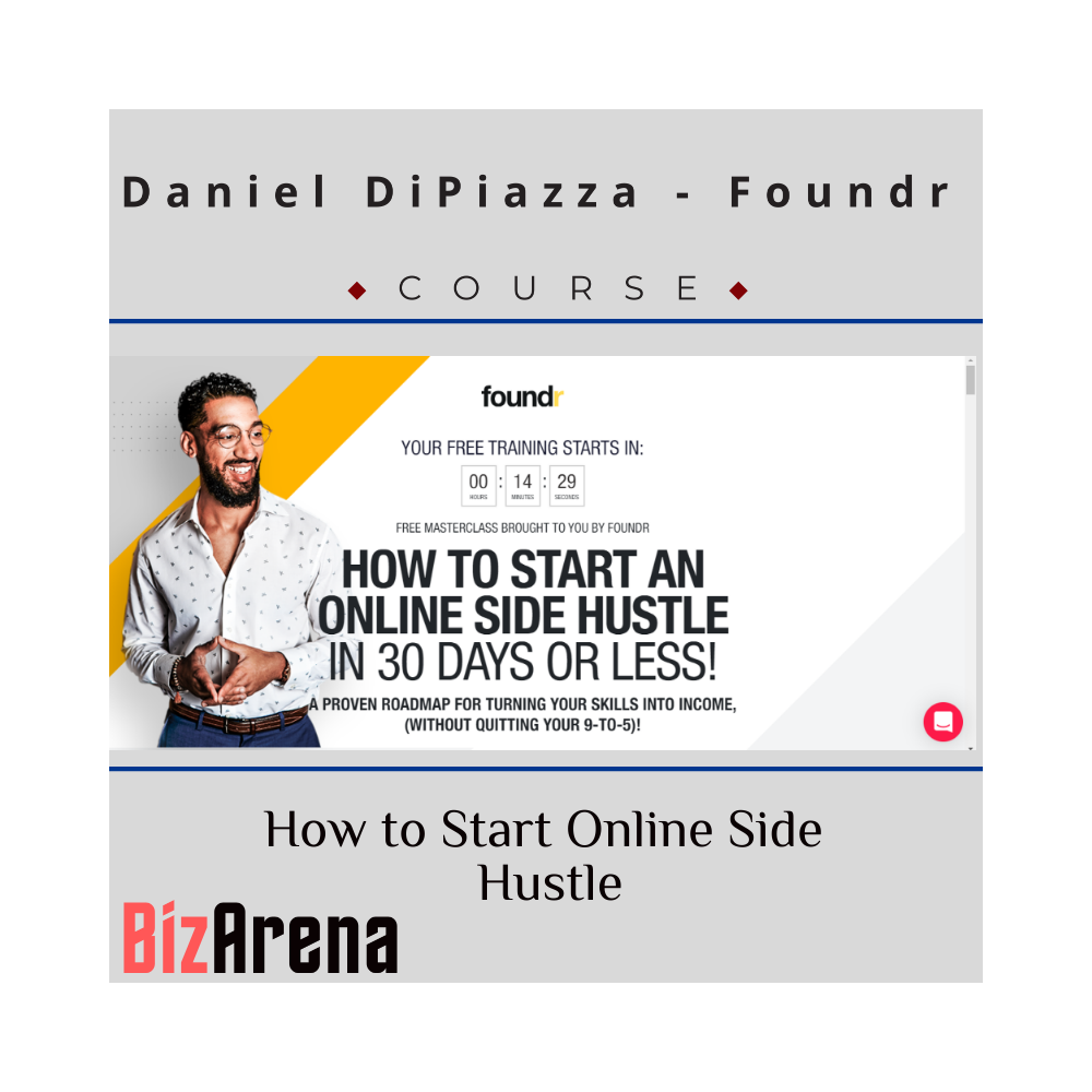 Daniel DiPiazza - Foundr - How to Start Online Side Hustle