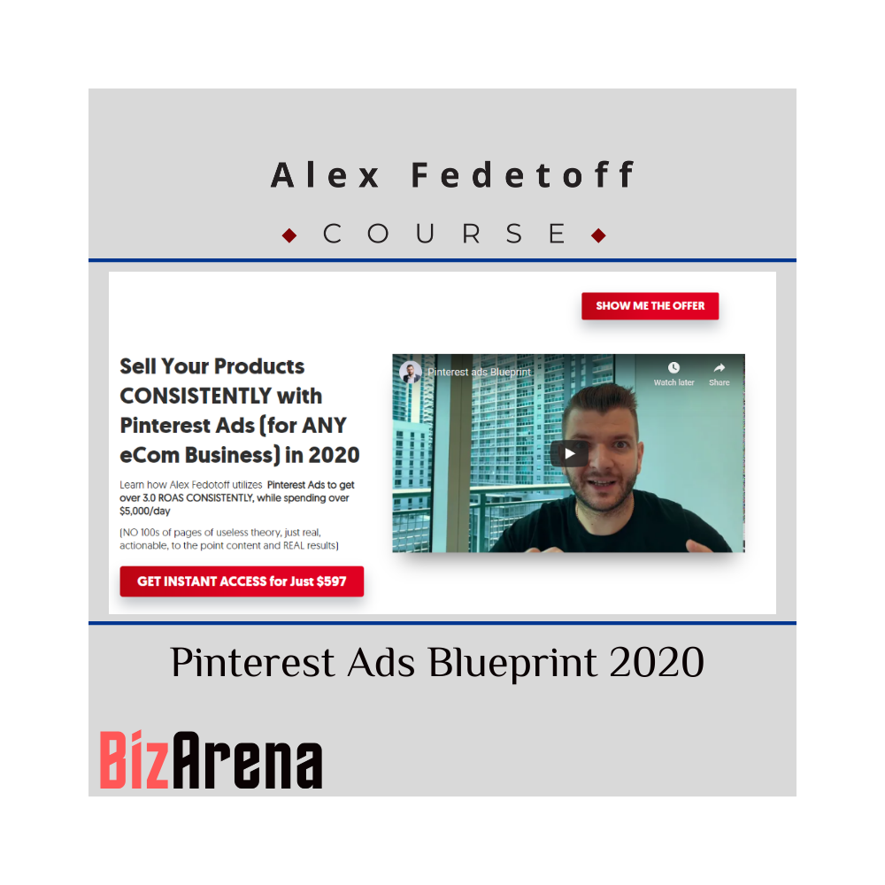 Alex Fedetoff - Pinterest Ads Blueprint 2020