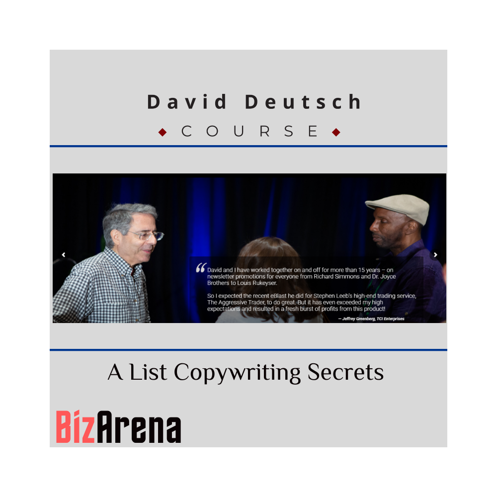 David Deutsch - A List Copywriting Secrets