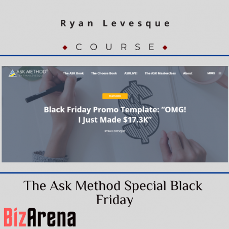 an image of Ryan Levesque - The Ask Method Special Black Friday 