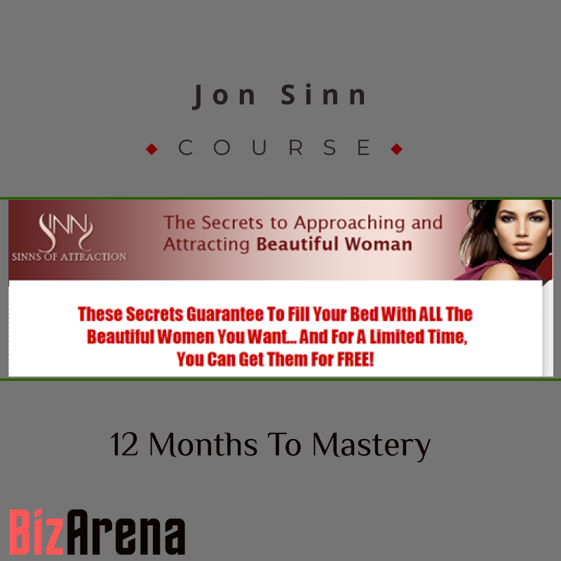 an image of Jon Sinn ? 12 Months To Mastery 