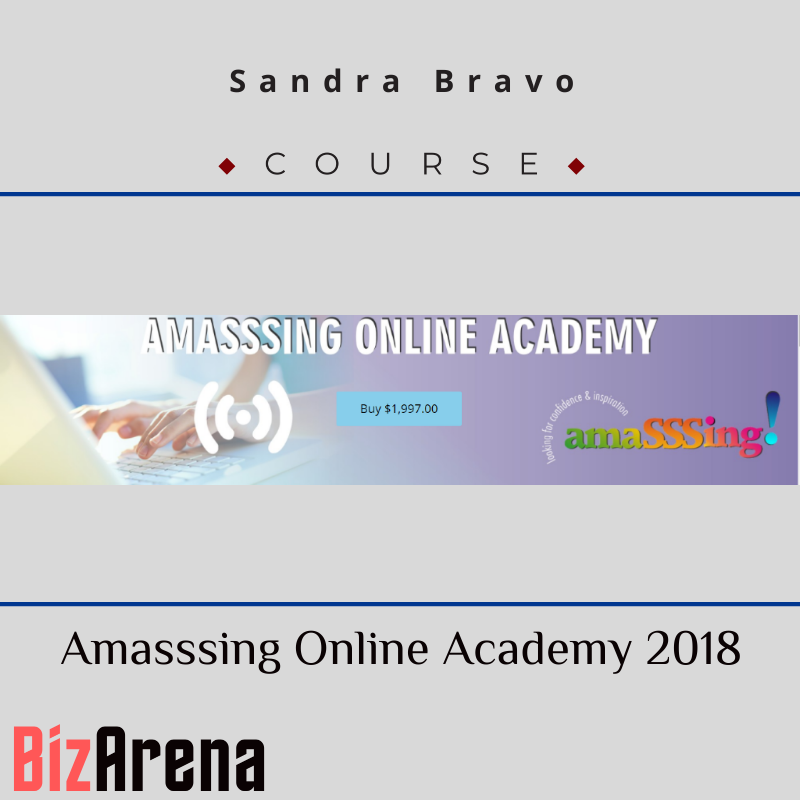 an image of Sandra Bravo - Amasssing Online Academy 2018 