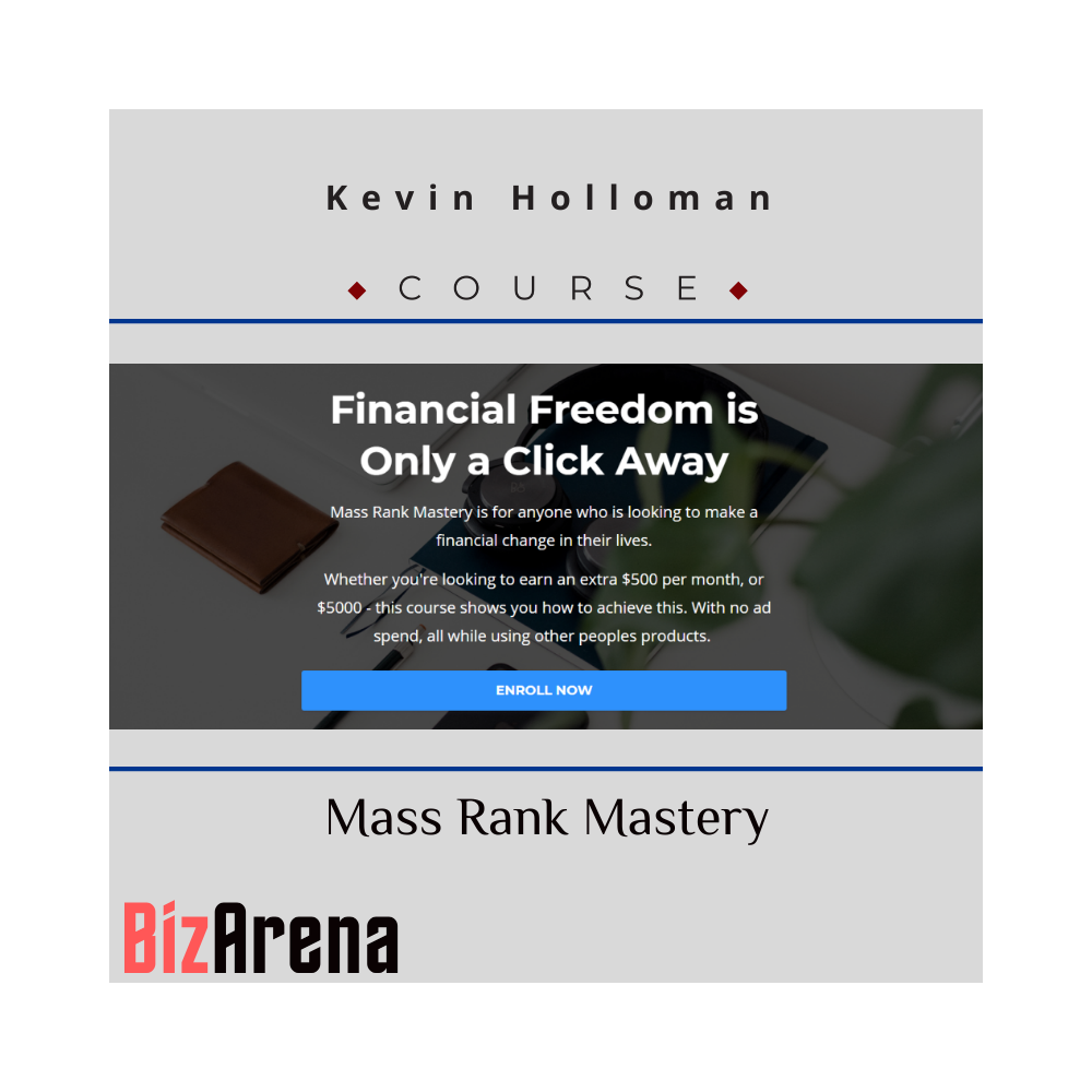 Kevin Holloman - Mass Rank Mastery