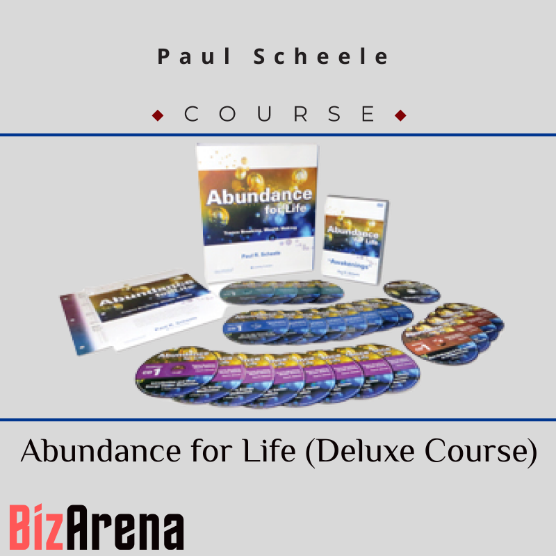 an image of Paul Scheele - Abundance for Life (Deluxe Course) 