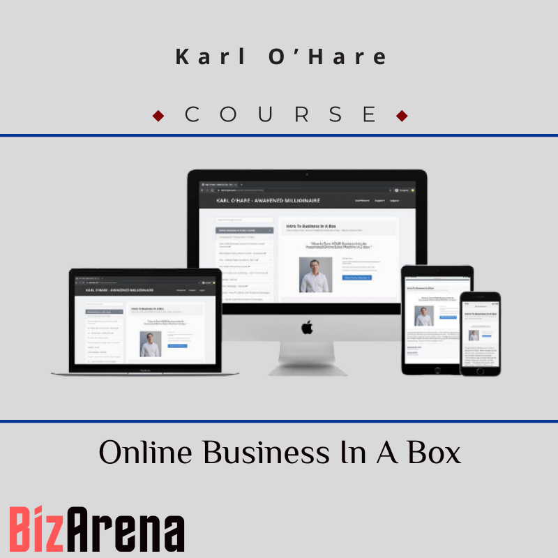 an image of Karl O?Hare ? Online Business In A Box 