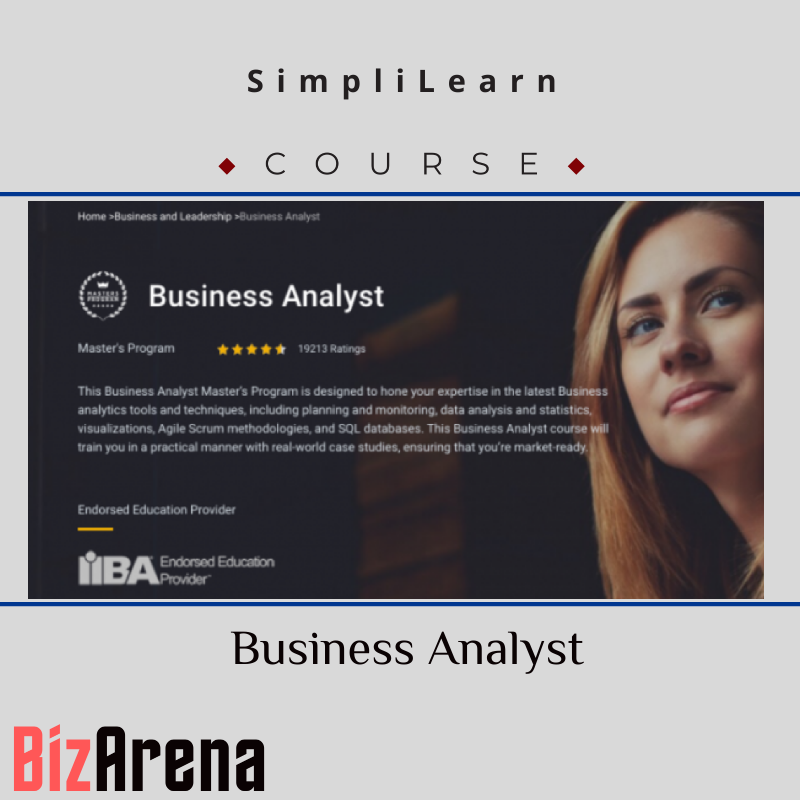 an image of SimpliLearn ? Business Analyst 