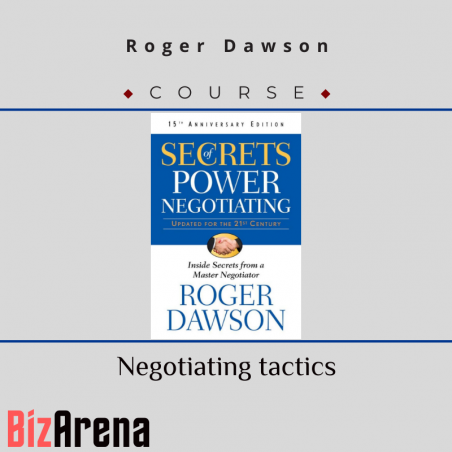 an image of Roger Dawson ? Negotiating tactics 