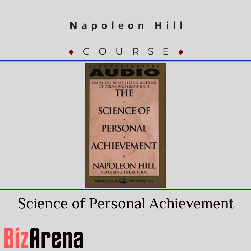 an image of Napoleon Hill ? Science of Personal Achievement 