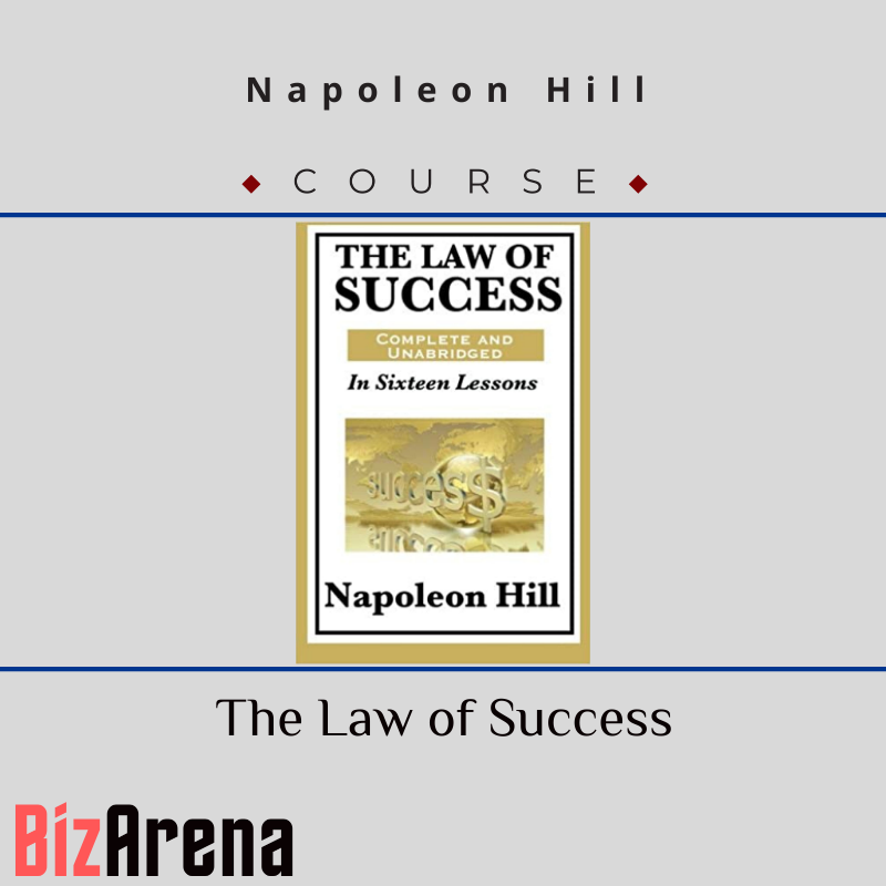 an image of Napoleon Hill ? The Law of Success 
