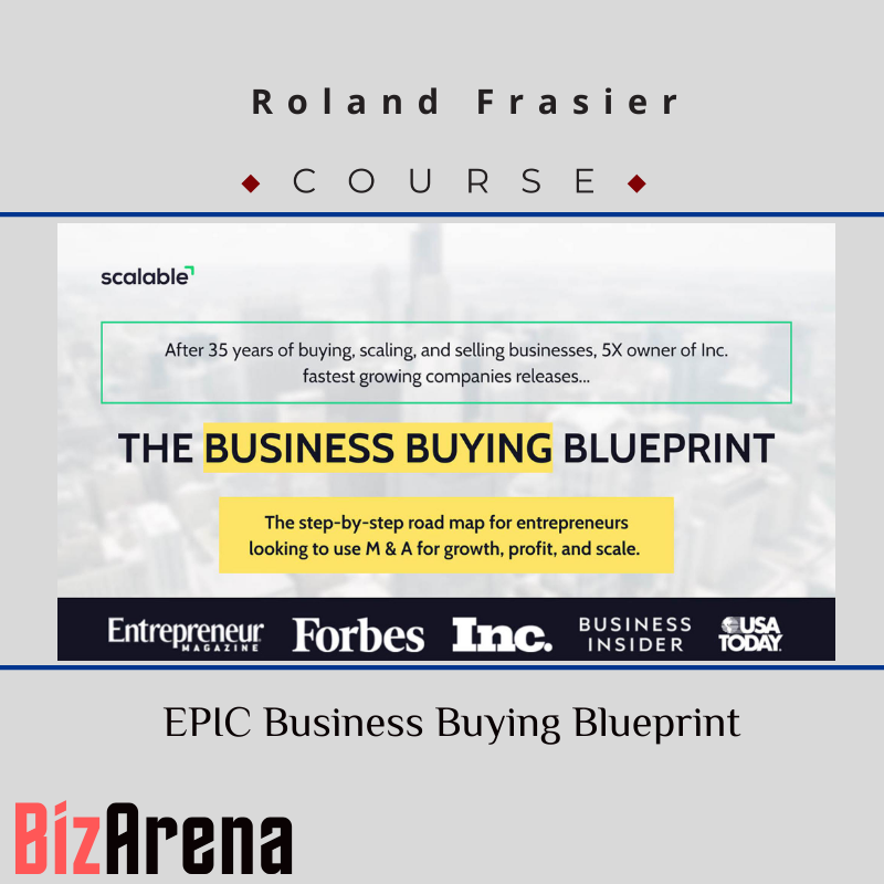 an image of Roland Frasier - EPIC Business Buying Blueprint 