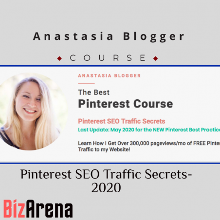 an image of Anastasia Blogger ? Pinterest SEO Traffic Secrets 2020 