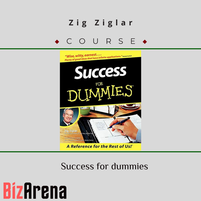 an image of Zig Ziglar - Success for dummies 