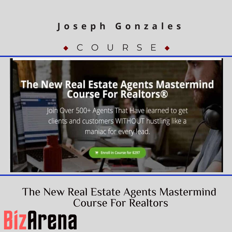 an image of Joseph Gonzales ? The New Real Estate Agents Mastermind Course For Realtors 