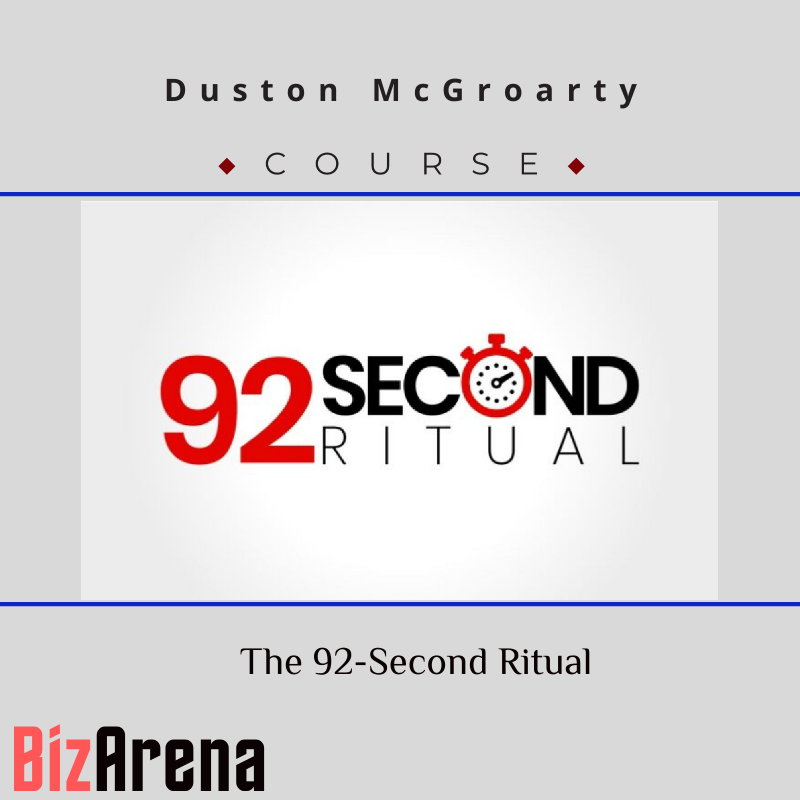 an image of Duston McGroarty ? The 92-Second Ritual 