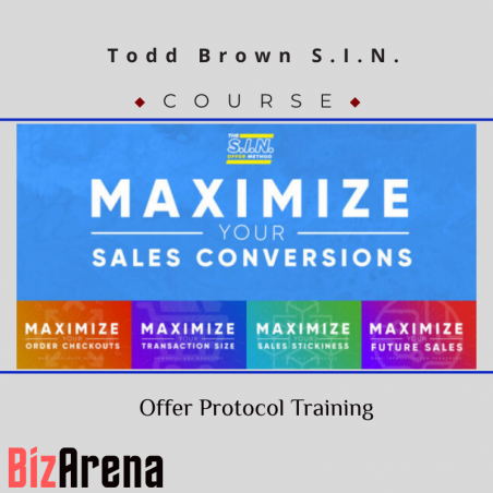 an image of Todd Brown S.I.N. - Offer Protocol Training 