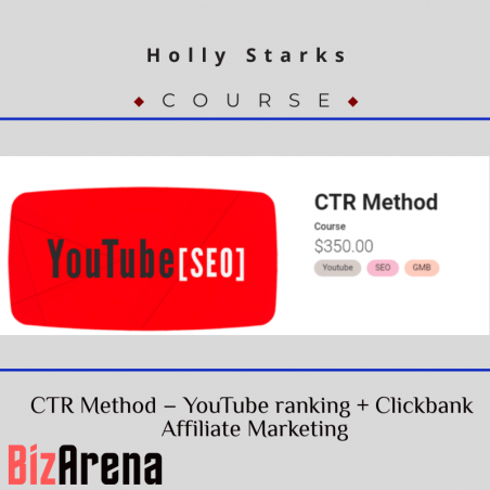 an image of Holly Starks ? CTR Method ? YouTube ranking + Clickbank Affiliate Marketing 