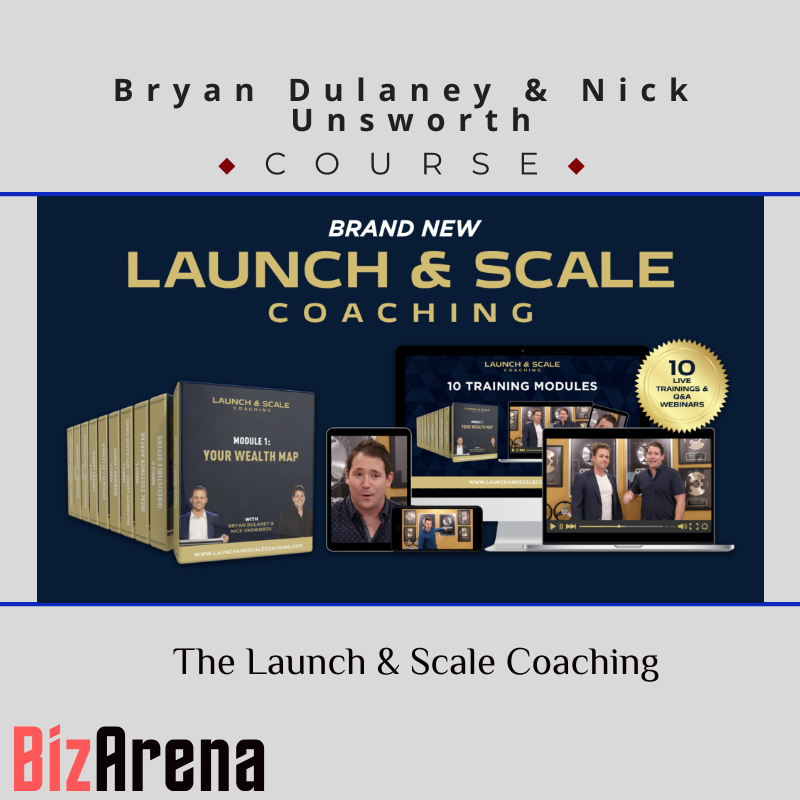 an image of Bryan Dulaney & Nick Unsworth - The Launch & Scale Coaching 