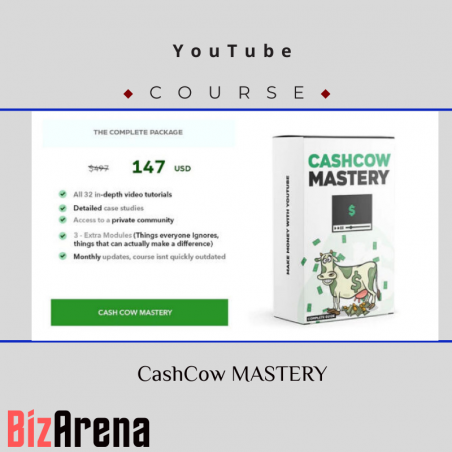 an image of YouTube ? CashCow Mastery (Full Updated Course) 