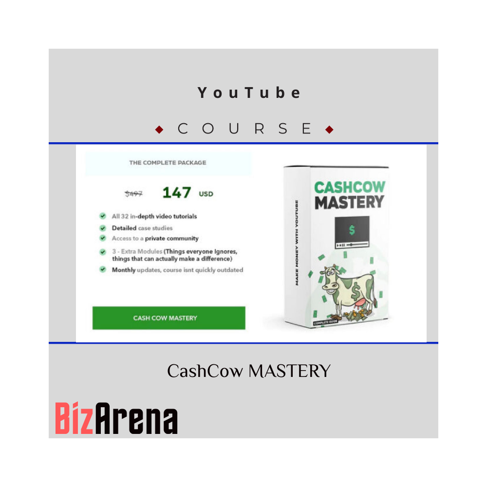 YouTube ? CashCow Mastery (Full Updated Course)
