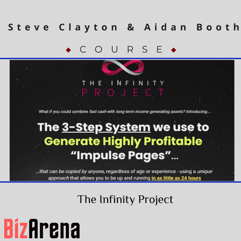an image of Steve Clayton & Aidan Booth ? The Infinity Project 