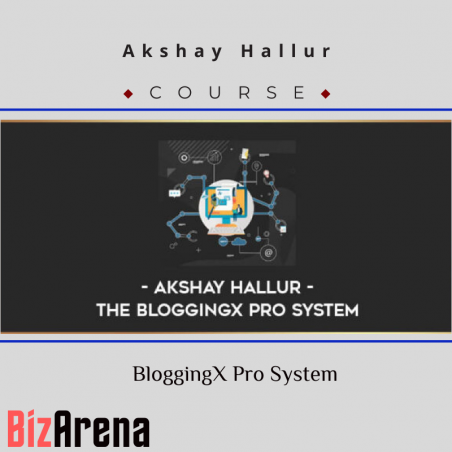 an image of Akshay Hallur ? BloggingX Pro System 