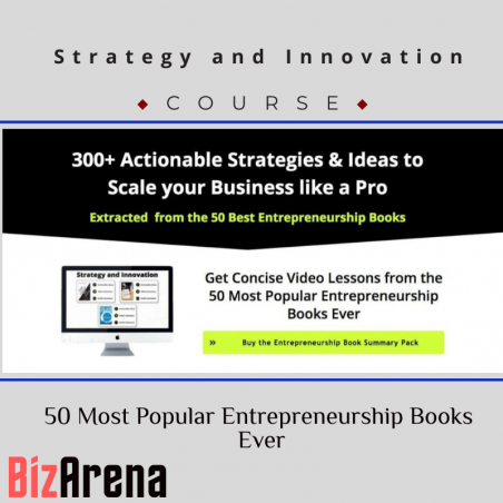 an image of Strategy and Innovation - 50 Most Popular Entrepreneurship Books Ever 