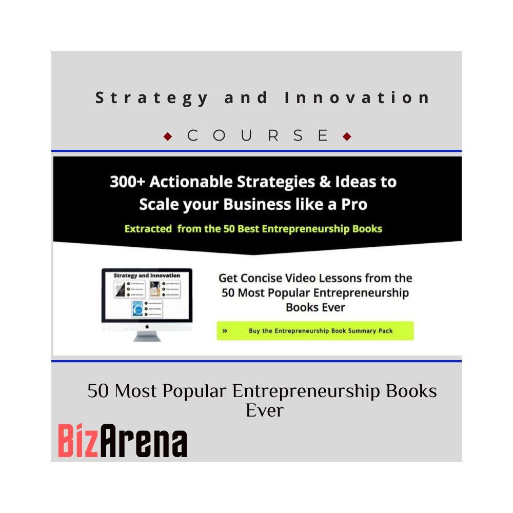Strategy and Innovation - 50 Most Popular Entrepreneurship Books Ever