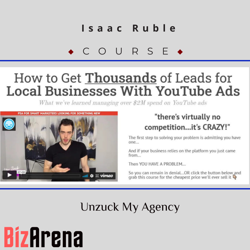 an image of Isaac Ruble ? Unzuck My Agency 