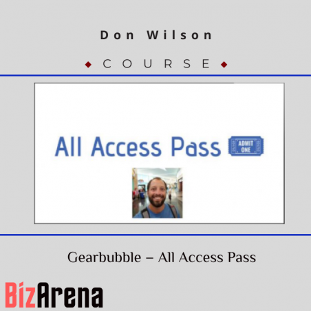 an image of Don Wilson ? Gearbubble ? All Access Pass 