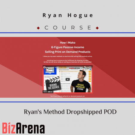 an image of Ryan Hogue - Ryan's Method Dropshipped POD 