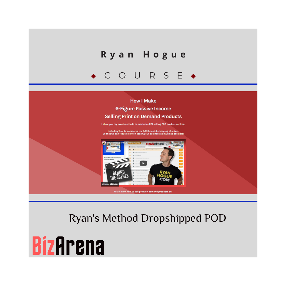 Ryan Hogue - Ryan's Method Dropshipped POD