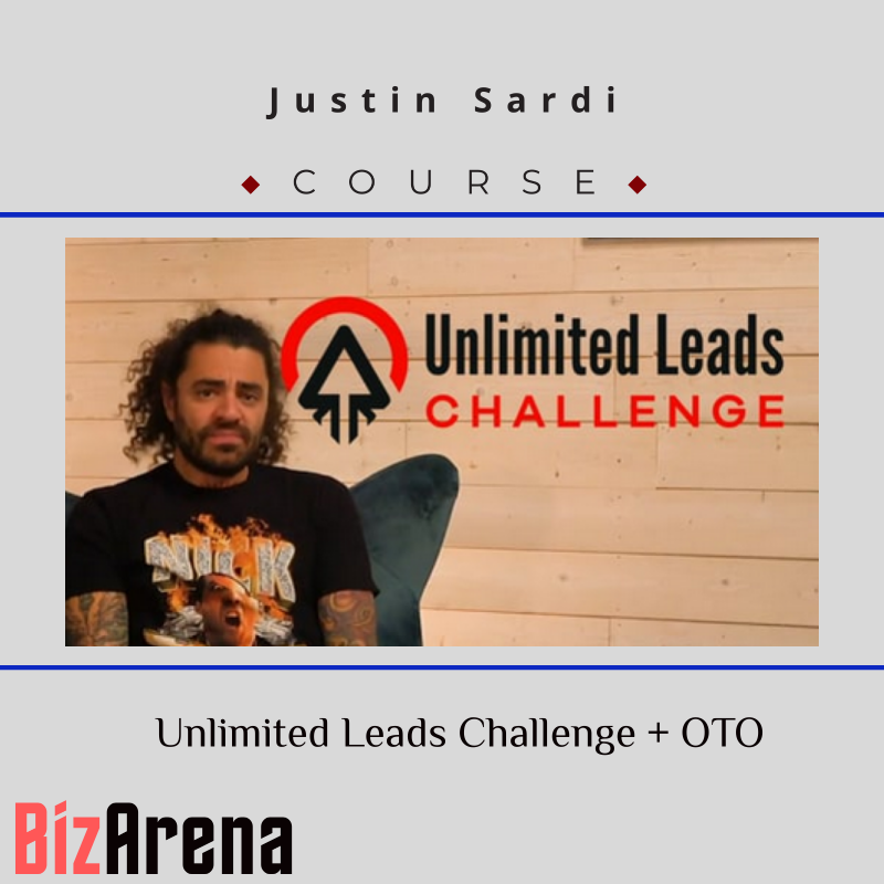 an image of Justin Sardi ? Unlimited Leads Challenge + OTO 