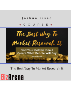 Joshua Lisec ? The Best Way To Market Research It