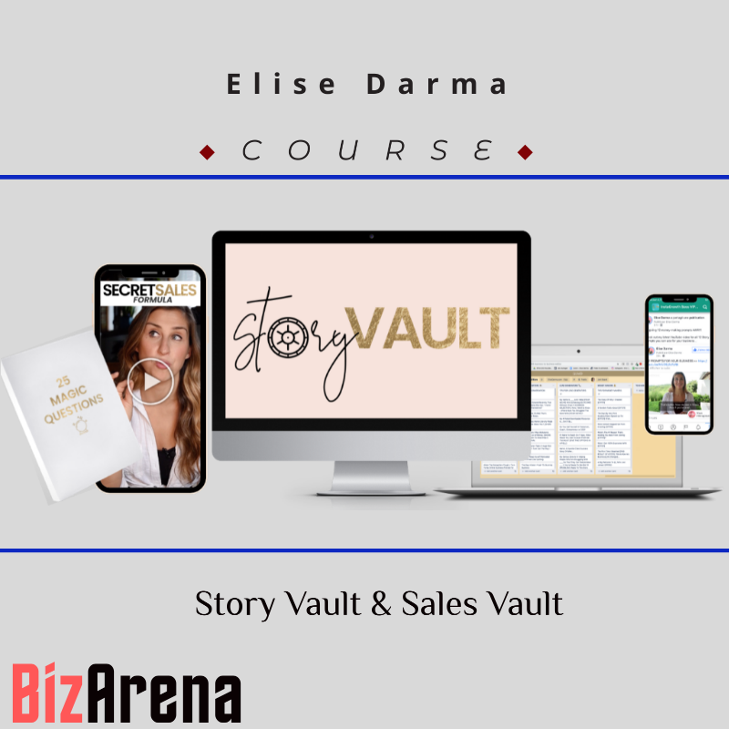 an image of Elise Darma - Story Vault & Sales Vault 