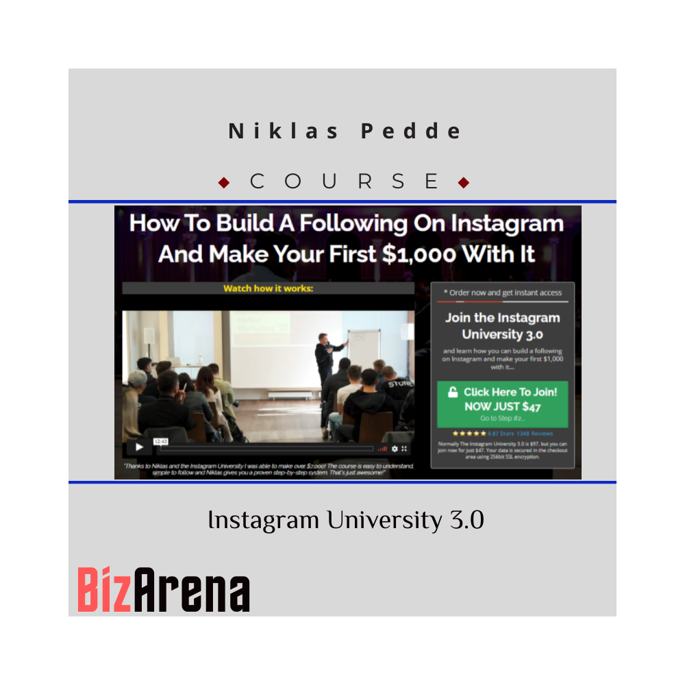 Niklas Pedde ? Instagram University 3.0 [Updated]